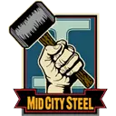 Logo Mid City Steel Corp.