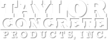 Logo Taylor Concrete Products, Inc.