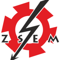 Logo Zespole Szkól Elektryczno-Mechanicznych Im Gen Jzefa Kustron